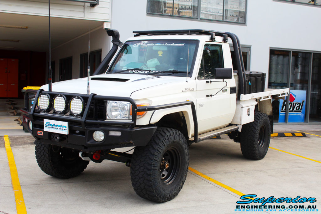 Toyota 79 Series Landcruiser Single Cab White 126855 Superior